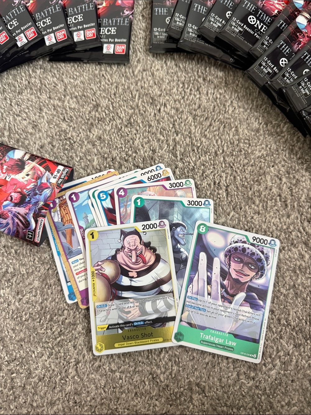 One Piece "The Time of Battle" Card Game Booster Box - 288 cards - Picture 4 of 9